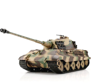 Heng Long 1/16th German King Tiger Radio Control Tank with Henschel Turret - Smoke and Sound - Version 7 - 3888A