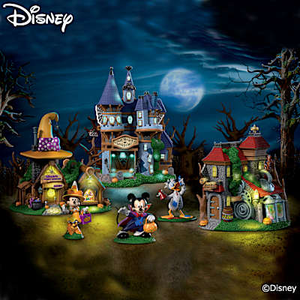 Disney Trick Or Treat Halloween Village Collection