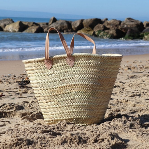 Medium Woven French Market Basket
