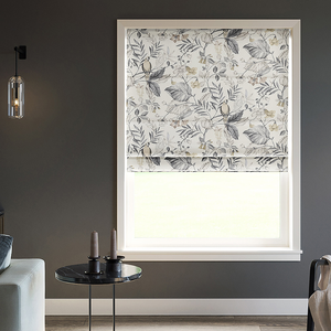 Iquitos, Anthracite - Twist&Fit Roman Blind