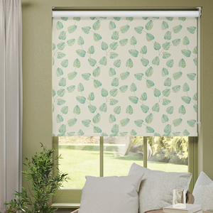 Alessio, Green Jewel - Twist&Fit Roller Blind