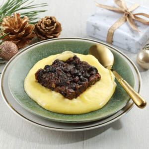 Christmas Pudding and Custard