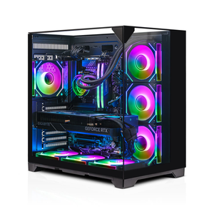 AWD-IT Dark Xpanse CUBE Intel Core Ultra 7 265KF 20 Core RTX 5080 16GB AI PC for Gaming