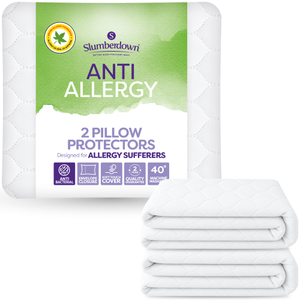 Anti Allergy Protection Pillow Protector 2 Pack