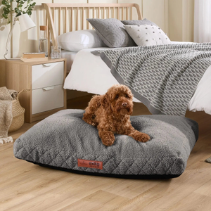 Paws for Slumber Sherpa Fleece Pet Bed