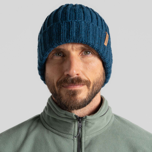 Craghoppers Mens Riber II Warm Knitted Beanie - S/M / Blue Navy