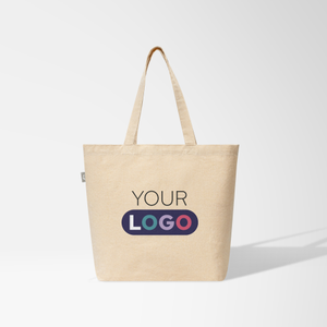Full Colour Budget 140 g/m² Recycled Cotton Shopper Tote