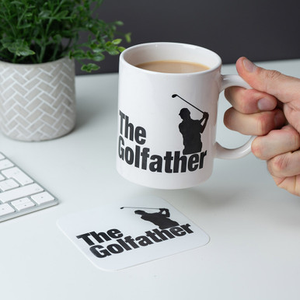 InGenious Golfather Mug and Coaster Set