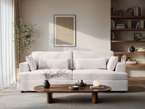 SOLACE+CO Drew 3 Seater Sofa