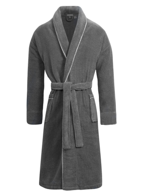 Women's Gray Towelling Bathrobe - Europa