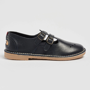 Pod Marley Leather Women's Navy Shoes