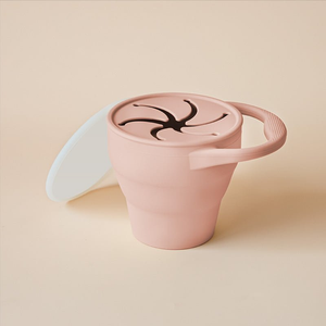Blush Silicone Snack Cup