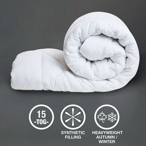 SINGLE SOFT AS DOWN 15 TOG Duvet
