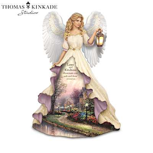 Thomas Kinkade Angels Of Lamplight Lane Figurine Collection