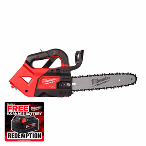 Milwaukee M18 FTHCHS30-0 FUEL 30cm 18V Top Handle Cordless Chainsaw (Body Only)