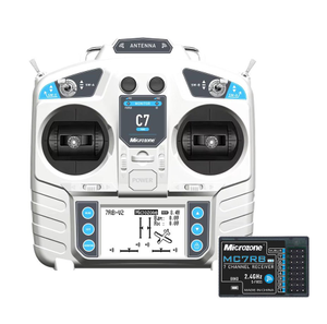 Microzone MCC7 8 Channel Computer Radio Set 2.4GHz Transmitter and MC7RB Receiver (Mode 2)
