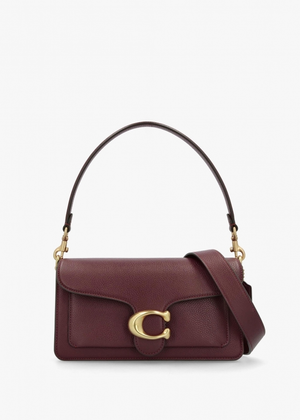 Tabby 26 Merlot Leather Shoulder Bag