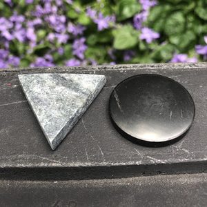 Circle & Triangle Shungite Pocket Harmonizers