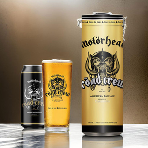 Motorhead Road Crew Tin with Beer and Pint Glass