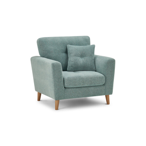 Eton Armchair in Cherub Duck Egg Fabric