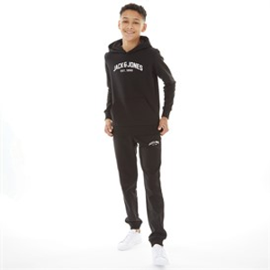 JACK & JONES Boys Josh Tracksuit Black