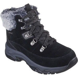 Skechers Womens Trego Snow Worries Waterproof Walking Hiking Snow Boots - 7 UK / Black