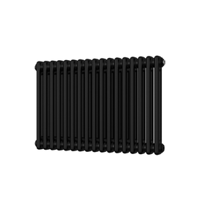 Alpha - Black Column Radiator H500mm x W768mm 2 Column
