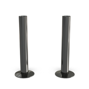 Talus - Black Nickel Polished Pipe Covers 130mm