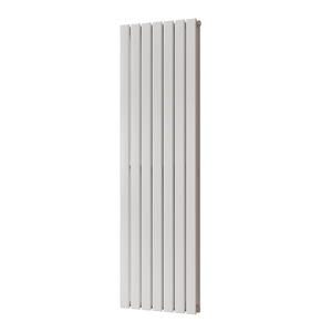 Typhoon - White Vertical Radiator H1600mm x W476mm Double Panel