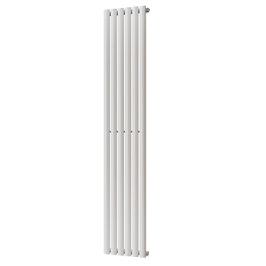 Omeara - White Vertical Radiator H1800mm x W348mm Single Panel