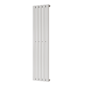 Typhoon - White Vertical Radiator H1400mm x W340mm Single Panel