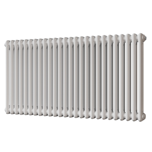 Alpha - White Column Radiator H600mm x W1164mm 2 Column