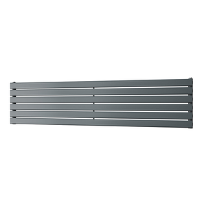 Typhoon Axis - Anthracite Horizontal Radiator H408mm x W1800mm Single Panel