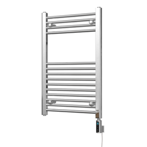 Zennor - Chrome Electric Towel Rail H800mm x W500mm Straight 200w Thermostatic WIFI