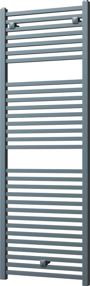 Todi - Anthracite Towel Radiator - H1420mm x W500mm - Straight