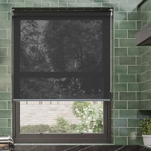 Screenview (FR), Pure Black - Twist&Fit Roller Blind