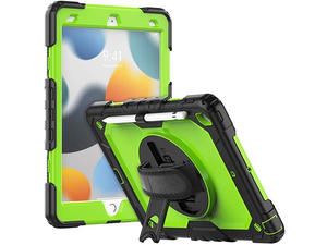 Rugged Impact Case for Apple iPad 7/8th Gen - Green
