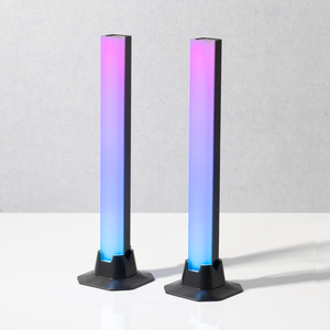 Small Black Column Rainbow Lamp - Pack Of 2