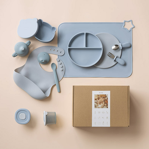 Standard Box Gift Set / No / No First Bites Gift Set (Ether/Sky Blue)