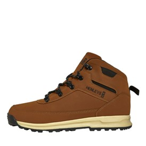 Henleys Mens Travis Boots Dark Tan