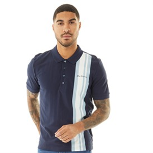 Ben Sherman Mens House Mod Polo Shirt Dark Navy