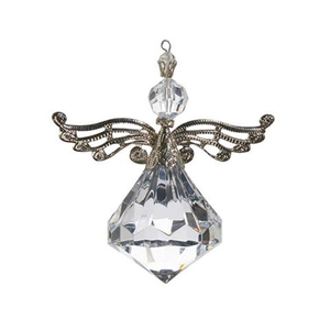 Raz - Crystal Drop Angel Ornament