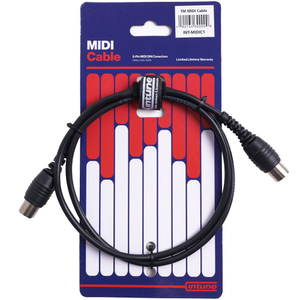 Intune MIDI Cable 1m 5 Pin DIN to 5 Pin DIN