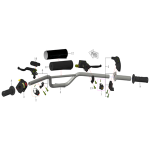 M2R RS-R 125cc/140cc Dirt Bike Fat Bar Handlebars 28mm