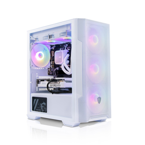 AWD-IT Gaming PC • Intel i9 12900KF • RTX 5060 • 32GB 3200Mhz • 1TB NVMe • MSI 240mm Liquid Cooler • MSI M100R Mesh White • WiFi • Windows 11