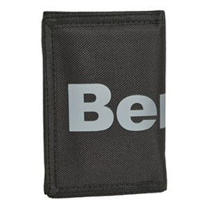 Bench Mens Gradeli Two Pack Canvas Wallets Black Camo/Black