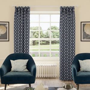 Hanalei, Blue Navy - Made to Measure Curtains