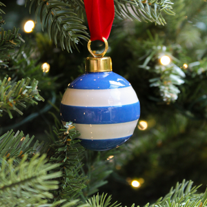 Cornish Blue Mini Bauble