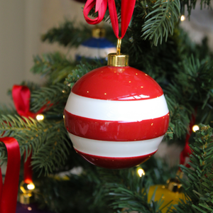 Cornish Red Large Bauble