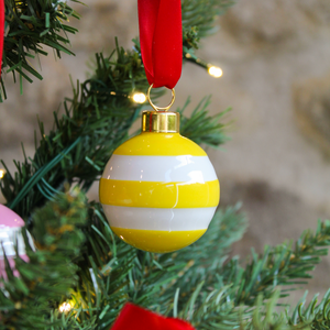 Cornish Yellow Mini Bauble